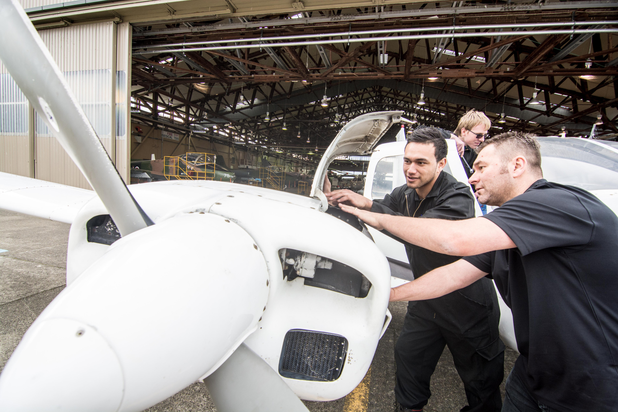 NMIT May 2014 AVIATION ENGINEERING RNZAF BASE WOODBOURNE 1