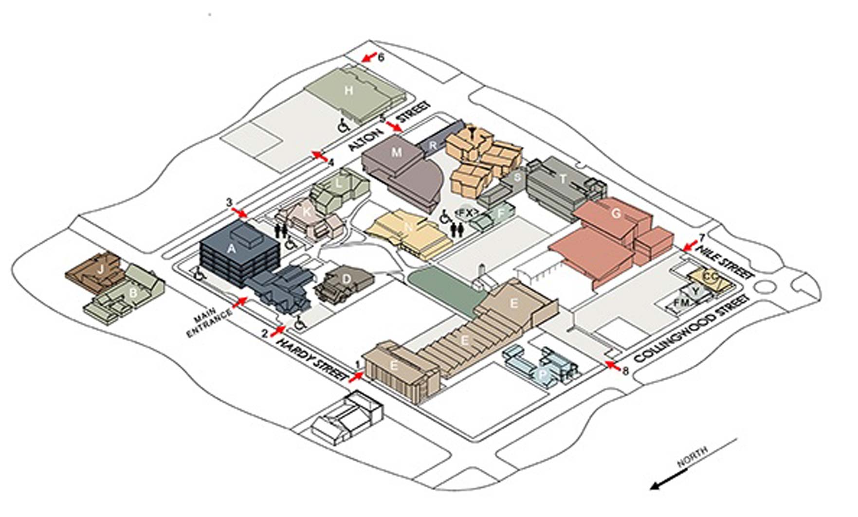 Nmt Campus Map